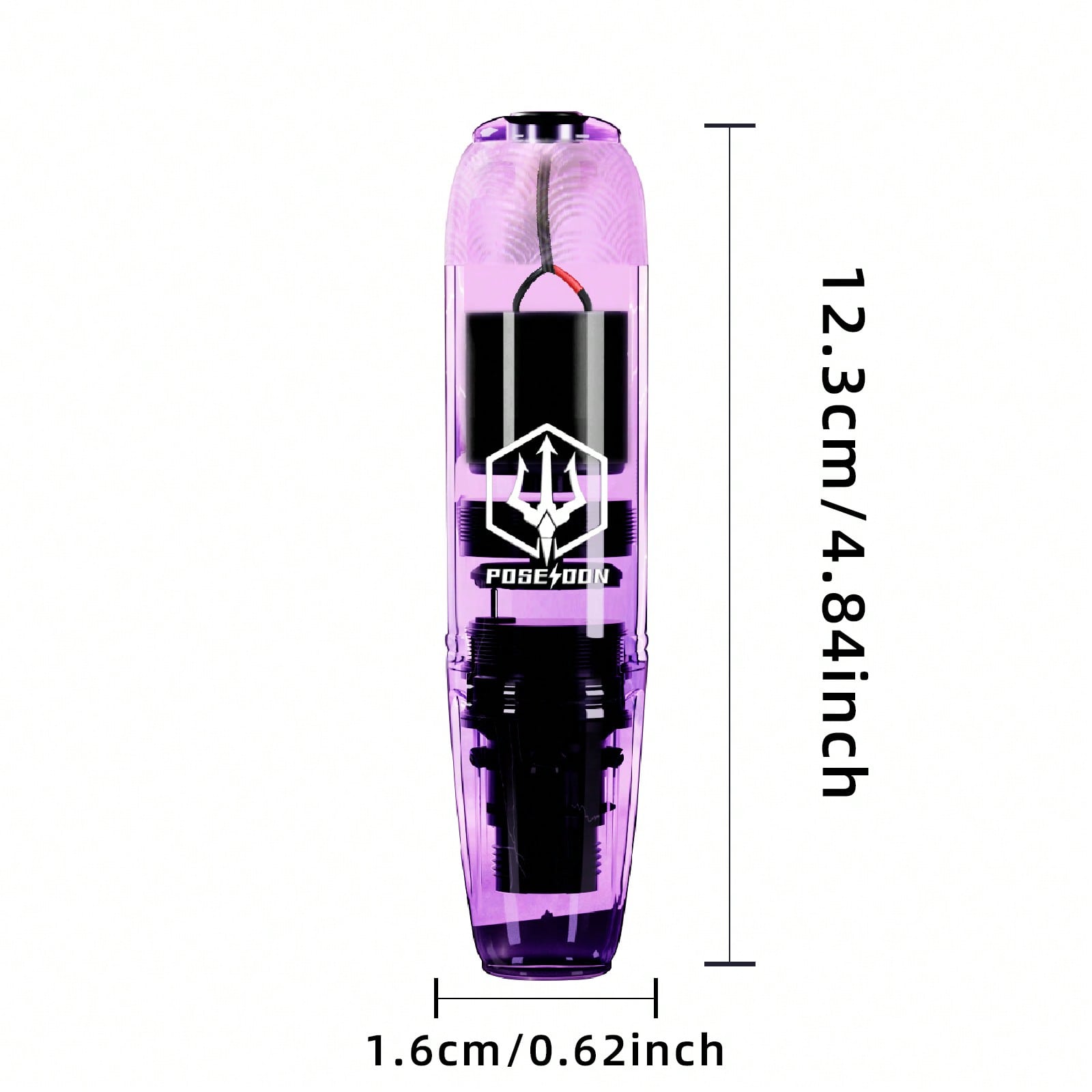 Wireless Tattoo Pen Kit – Aluminum Alloy Tattoo Machine with Rechargeable Battery, Power Supply & 20 Cartridge Needles