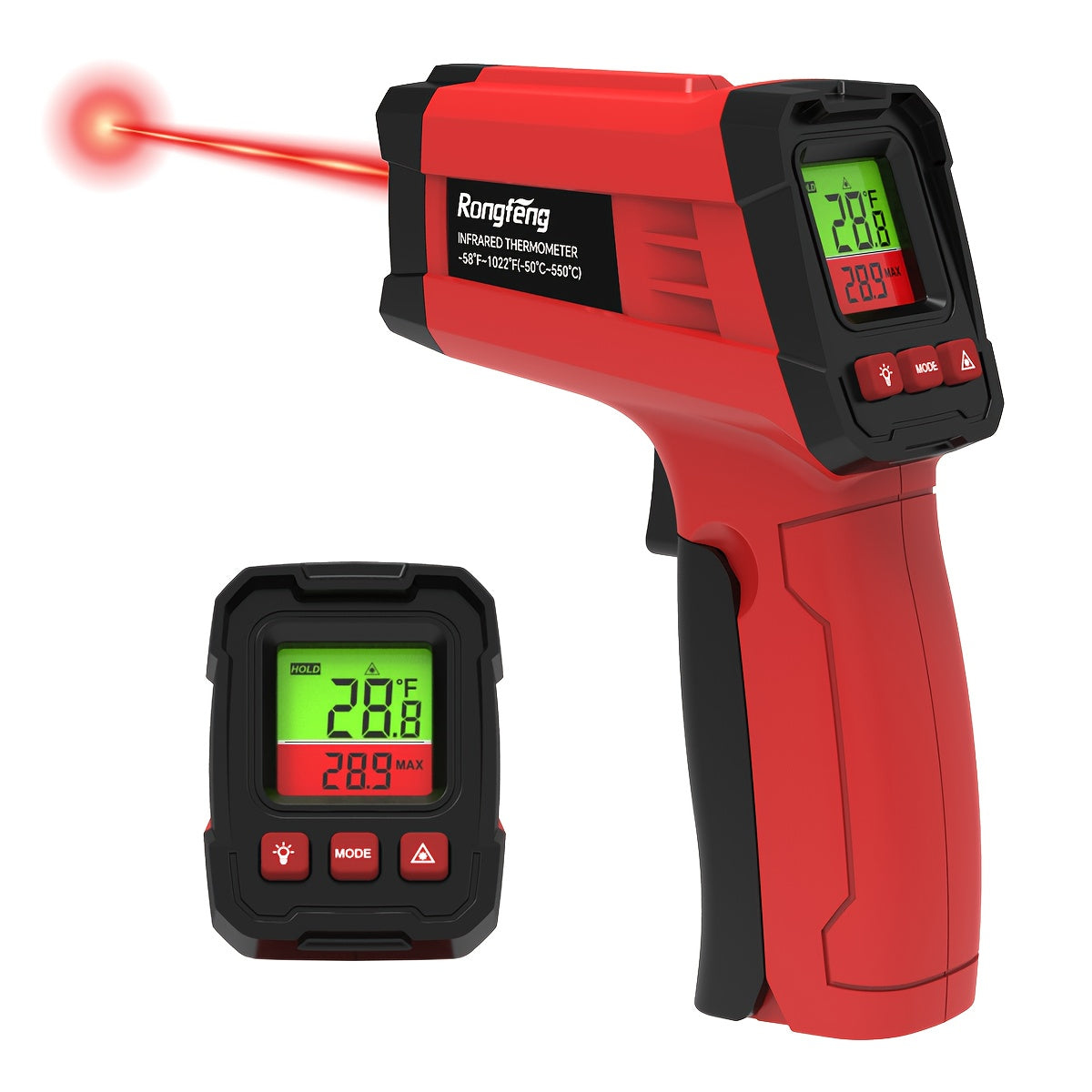 Infrared Thermometer Gun, Non-Contact Surface Thermometer Gun for Pizza Cooking, Ovens, Grills, Frying And Repair(Non-Human)